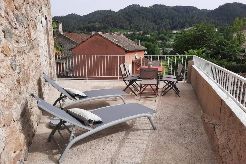Saint Fortunat Sur Eyrieux : Gite 4 A 6 Personnes Kültér fotó